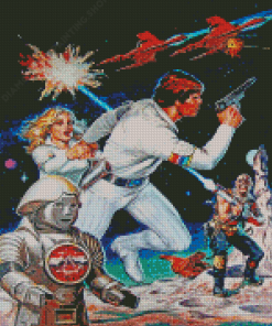 Buck Rogers In The 25 Century Serie Diamond Painting