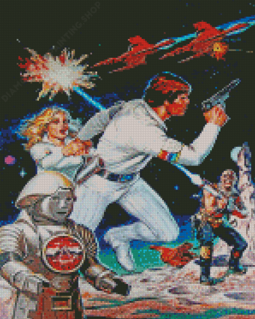 Buck Rogers In The 25 Century Serie Diamond Painting