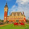 Calais France Town Hall Diamond Painting