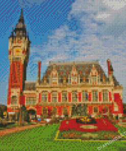 Calais France Town Hall Diamond Painting