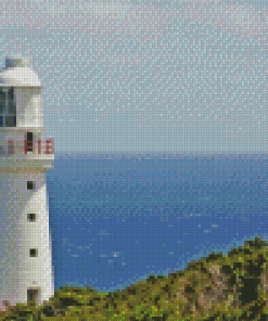 Cape Otway White Lighthouse Diamond Painting