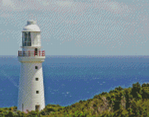 Cape Otway White Lighthouse Diamond Painting