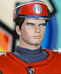 Captain Scarlet Diamond Painting