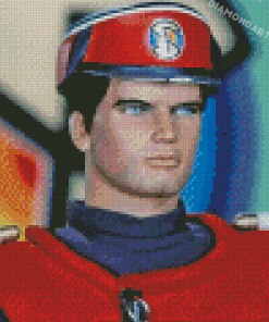 Captain Scarlet Diamond Painting