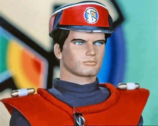 Captain Scarlet Diamond Painting