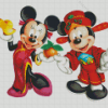 Cartoon Mickey And Minnie In Japan Diamond Painting