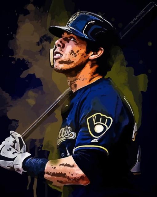 Christian Yelich Art Diamond Painting