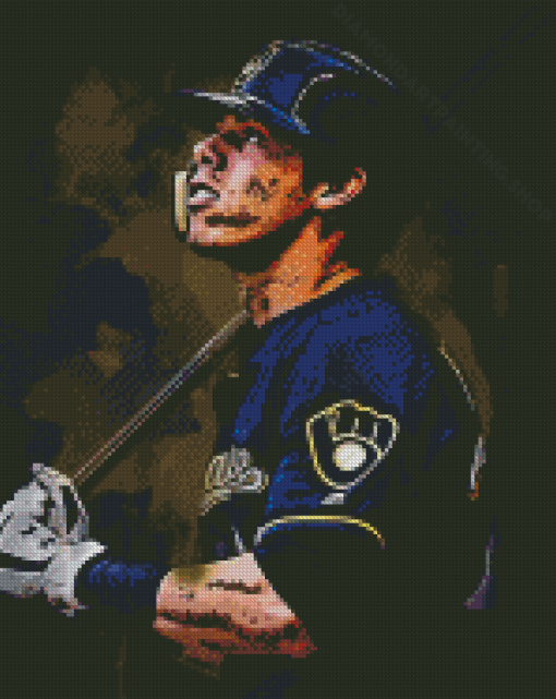 Christian Yelich Art Diamond Painting