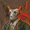 Close Up Elias Ainsworth Art Diamond Painting