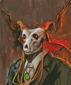 Close Up Elias Ainsworth Art Diamond Painting