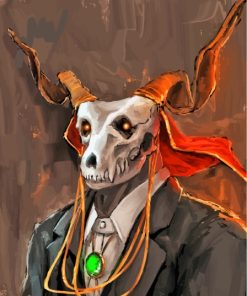 Close Up Elias Ainsworth Art Diamond Painting