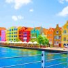 Colorful Houses In Curacao Diamond Painting