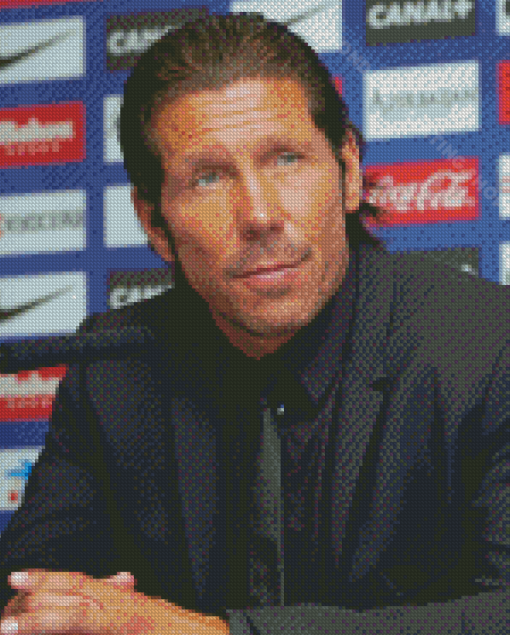 Diego Simeone Diamond Painting