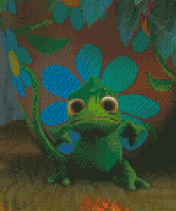 Disney Tangled Pascal Lizard Diamond Painting