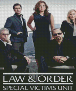 Drama Serie Law And Order Special Victims Unit Diamond Painting