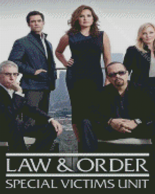 Drama Serie Law And Order Special Victims Unit Diamond Painting