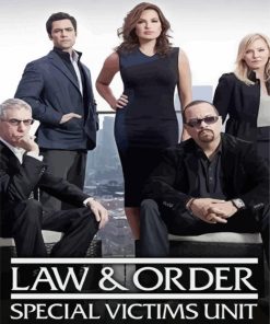 Drama Serie Law And Order Special Victims Unit Diamond Painting