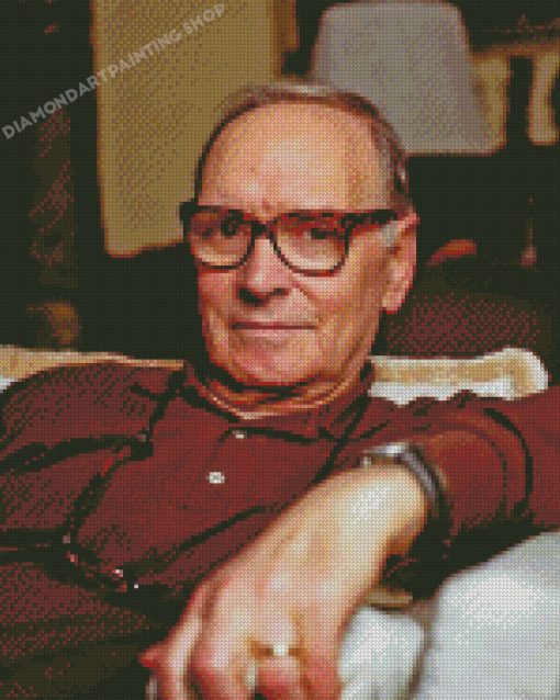 Ennio Morricone Italian Composer Diamond Painting