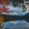 Fall Mt Hood Lost Lake Diamond Painting