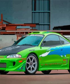 Fast And Furious Car Diamond Painting