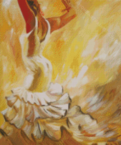 Flamenco Dancer Art Diamond Painting