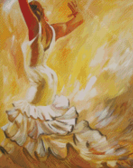 Flamenco Dancer Art Diamond Painting