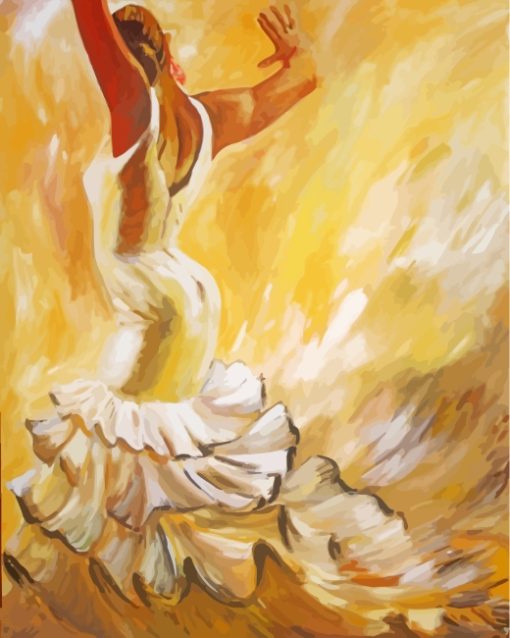 Flamenco Dancer Art Diamond Painting