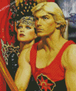 Flash Gordon Characters Diamond Painting