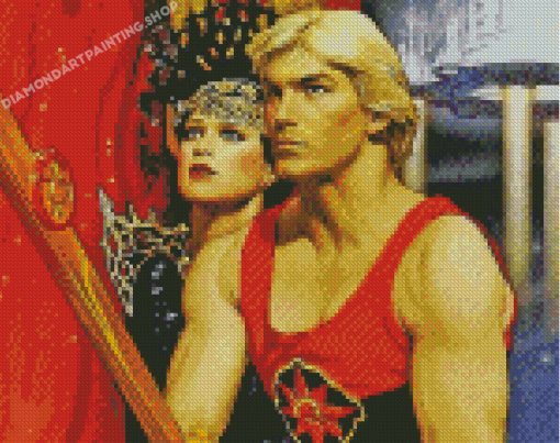 Flash Gordon Characters Diamond Painting