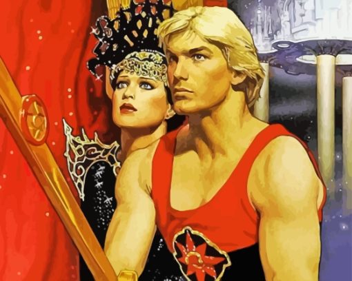 Flash Gordon Characters Diamond Painting