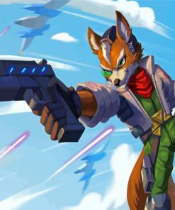 Fox Mccloud Diamond Painting