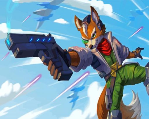 Fox Mccloud Diamond Painting