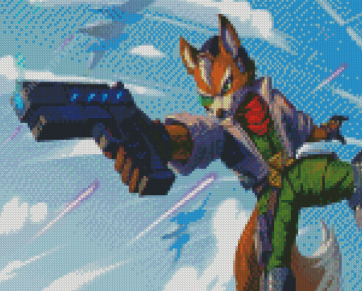 Fox Mccloud Diamond Painting