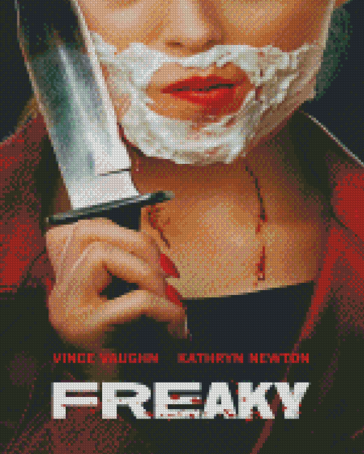 Freaky Horror Movie Poster Diamond Painting