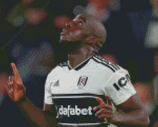 Fulham Aboubakar Kamara Player Diamond Painting