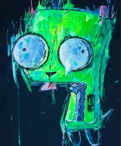 GIR Invader Zim Animation Diamond Painting