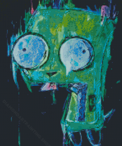 GIR Invader Zim Animation Diamond Painting