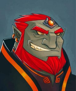 Ganondorf Game Character Diamond Painting