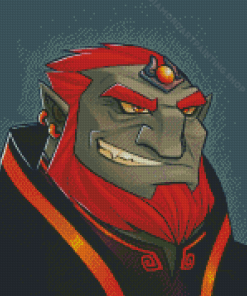 Ganondorf Game Character Diamond Painting