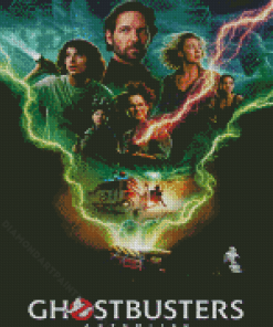 Ghostbusters Afterlife Movie Poster Diamond Painting