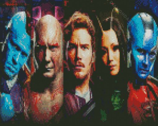 Guardian Of Galaxy Diamond Painting