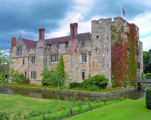 Hever Castle England Diamond Painting