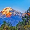 Himalayas At Sunset Diamond Painting