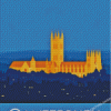 Illustration Canterbury Cathedral Diamond Painting