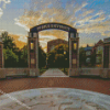 Indiana West Lafayette Purdue University Diamond painting