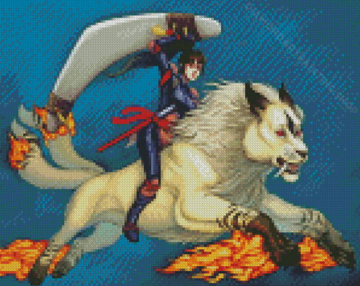 Inuyasha Kirara Diamond Painting