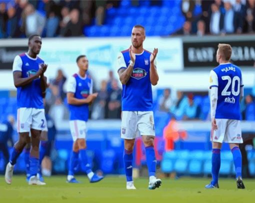 Ipswich Town FC Team Players Diamond Painting