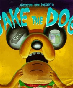 Jake The Dog Adventure Time Animation Diamond Painting