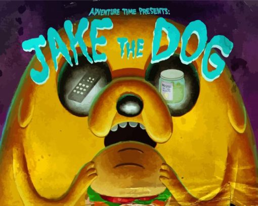 Jake The Dog Adventure Time Animation Diamond Painting