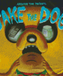 Jake The Dog Adventure Time Animation Diamond Painting